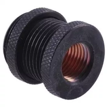 Alphacool 17069 - Brass - chrome - Black - soft tubing (PVC - Silicone - Neoprene) - 31 mm - 24 mm - 46 g (17069)