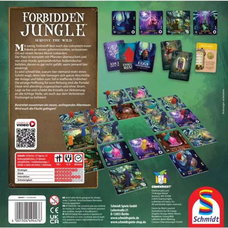 Forbidden Jungle, Board Game