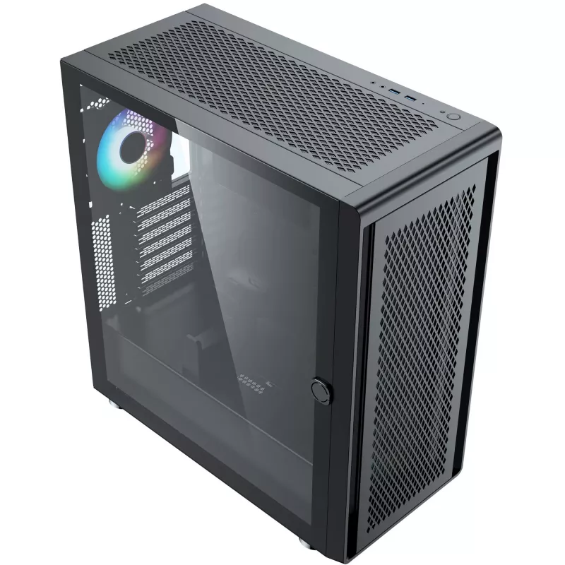 PC case Silentware Air 100 Black — mid-tower ATX-compatible chassis, black finish