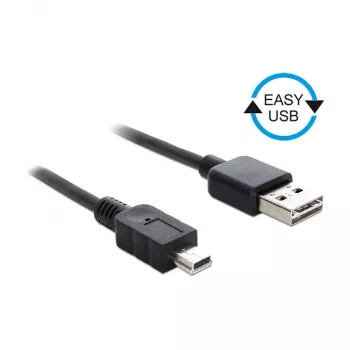 USB Cable DeLOCK 0.5m USB2.0-A USB2.0 Mini-B