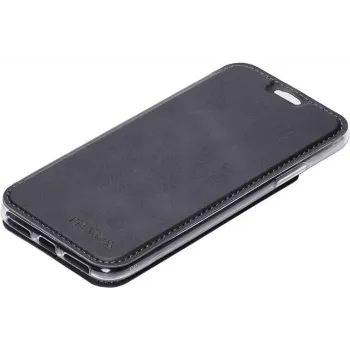 Nevox Vario Series - Flip Case for mobile phone - polyurethane, Thermoplastic Polyurethane (TPU) - for Apple iPhone X, XS