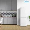 Combi Refrigerator Midea MDRB369FGE01 — 262 L (Fridge 194 L / Freezer 68 L), 177.3 cm, Energy Class E, White