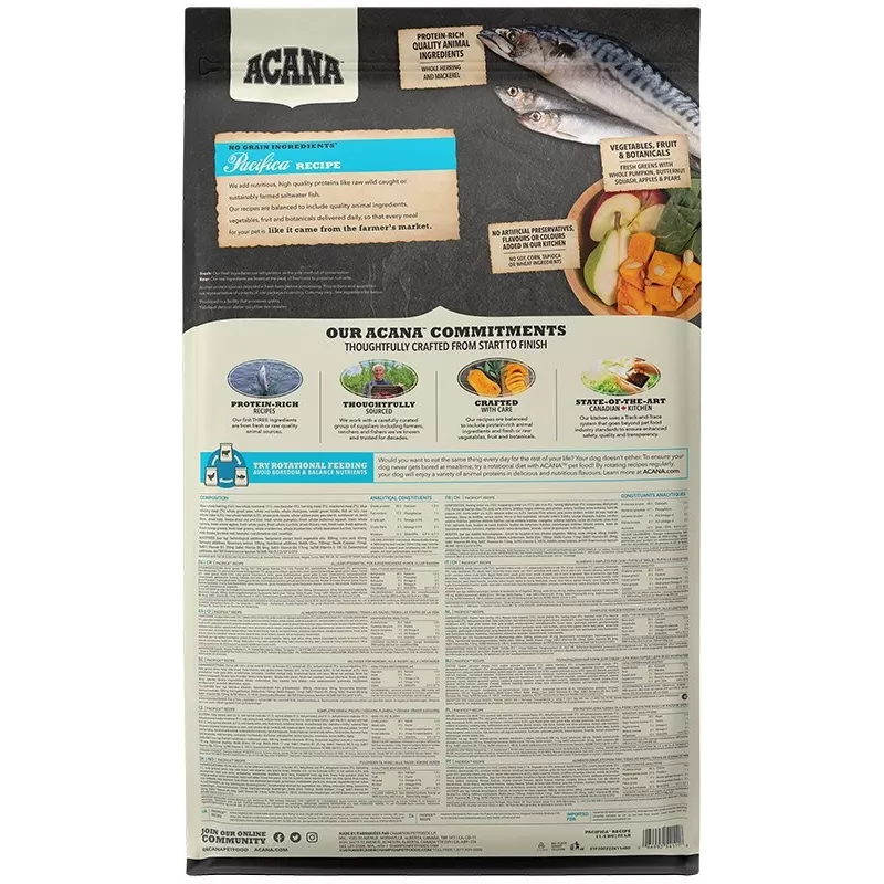 ACANA Highest Protein Pacifica - dry dog food - 11.4 kg