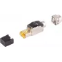 Network Connector ShiverPeaks 08-45011 Cat 8.1 Tool-less RJ45 — Shielded Ethernet Plug