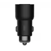 Roidmi 3S Car Charger with FM Transmitter, Bluetooth, Black Color
