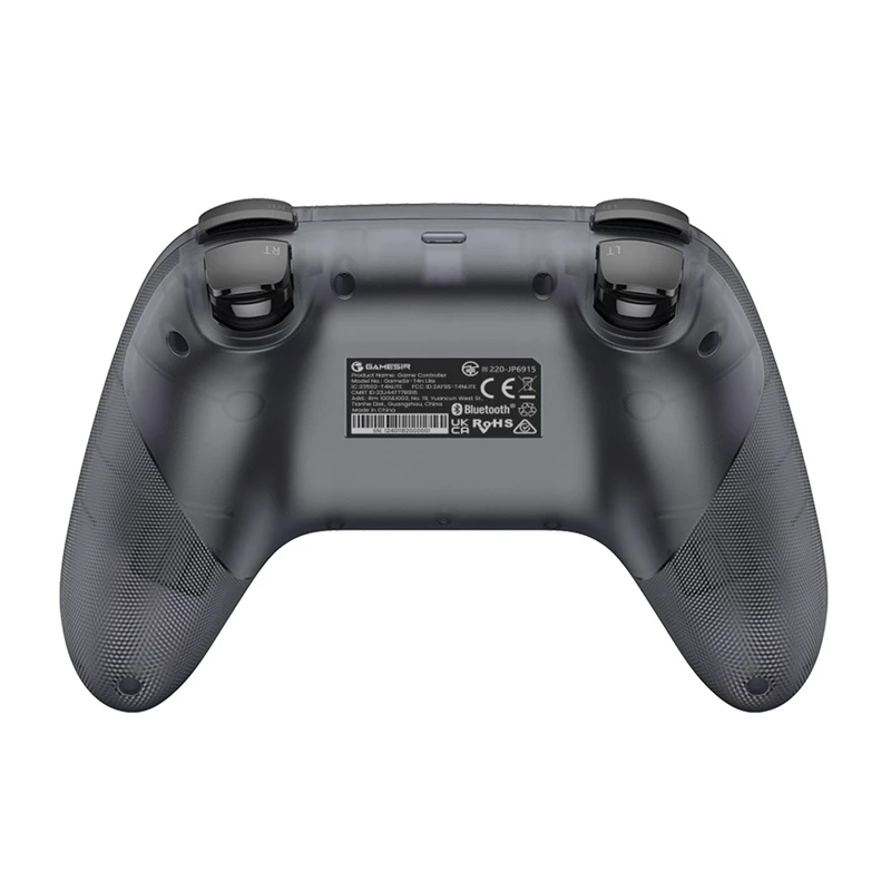 Wireless GameSir T4n Lite controller, Nova Gray, Bluetooth, ergonomic design