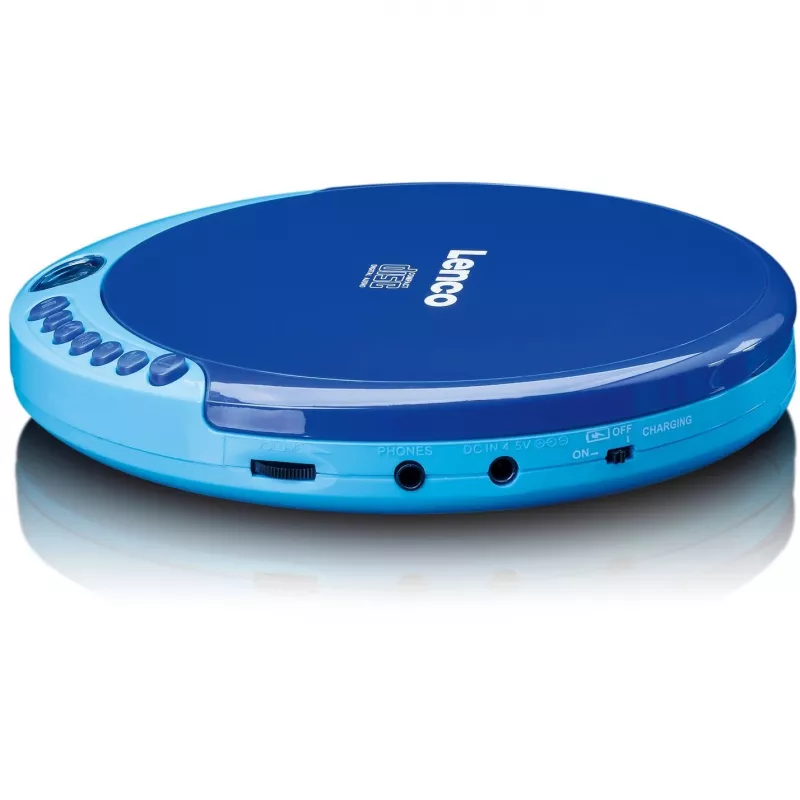 Portable CD player Lenco CD-011 Blue