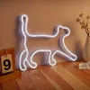 Neon-style decorative light MANTA SNL70WH Style Neon Lights CAT 2 White 70 cm