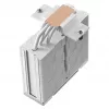 Air cooler DeepCool AK400 G2 WH, 120 mm fan, max air pressure 3.33 mmH2O, 92×132×156 mm, white
