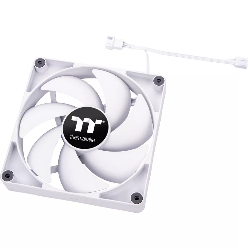 Thermaltake CT120 120mm Case Fans White 2-Pack