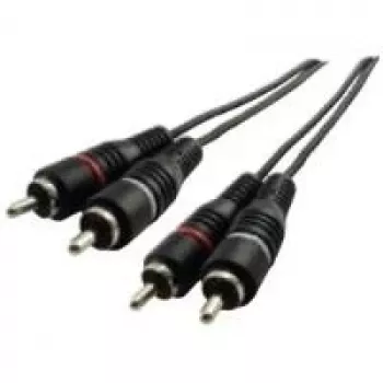 Audio Cable Schwaiger CIK5450 5m 2xRCA Male Black