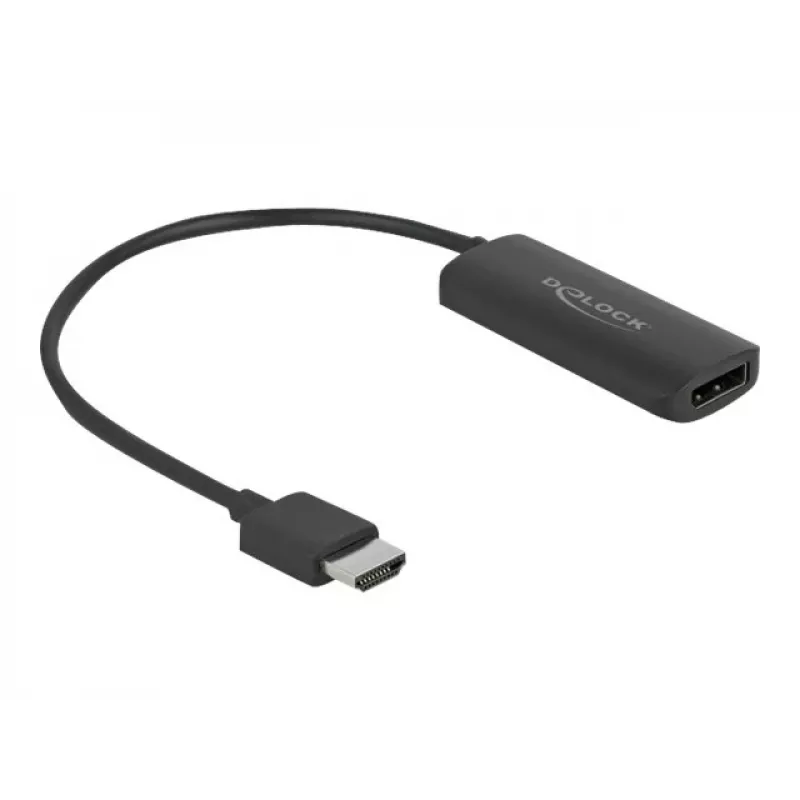 Adapter HDMI-A male to DisplayPort female 4K 60 Hz DeLOCK 63206