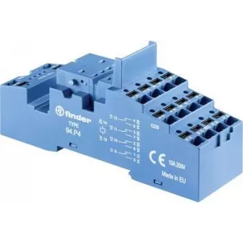 Finder Relay Socket 1 pc(s) 94.P4 Serie 55, Serie 86, Serie 094 55.32, 55.33, 8 (94.P4)