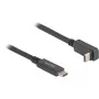 DeLOCK USB Cable USB Type-C male to USB Type-C male angled 2m 5Gbps 4K PD 60W