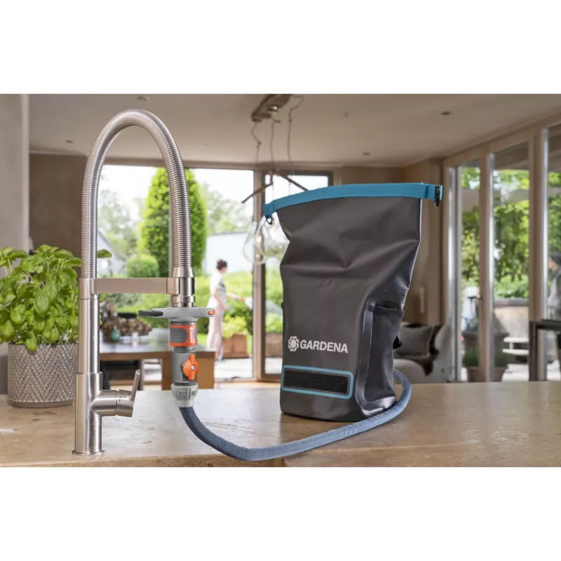 Gardena Liano garden hose 10 m PVC Black Grey Above ground