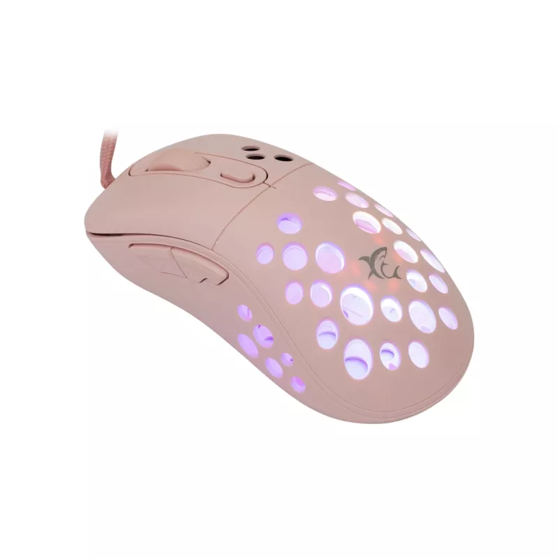 Mouse White Shark GM-5013 Azrael Pink USB