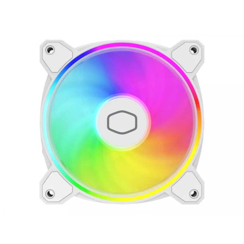 Cooler Master MasterFan MF120 Halo2 White Edition 120mm ARGB Case Fan