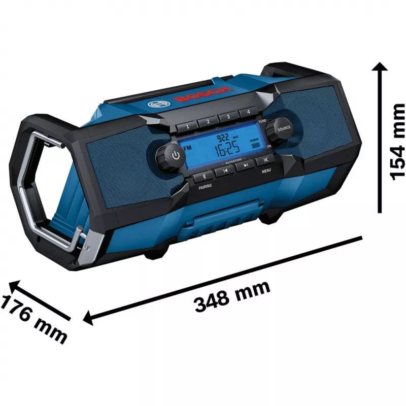 Bosch GPB 18V-2 C Professional Portable Digital Black, Blue, Silver
