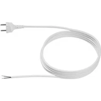BACHMANN contour supply cable 3m white 241.275 H05VV-F 2x1 with plug Type 24 loose 241.275 (241.275)