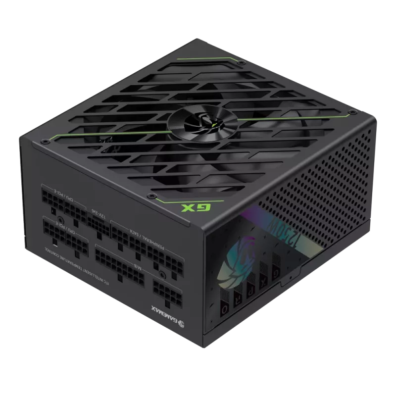 Gamemax Power Supply, 80 PLUS, Gold | GX PRO 1250G | 1250 W | Fully Modular