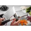 Food slicer GEFU VOLARI G-89541 with stainless steel blades, 1–9 mm slice thickness, compact design