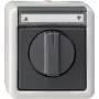 GIRA 015430 Electrical Switch Black - Grey (015430)