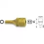 Hazet Internal Hex-Screwdriver-Insert 6,3 mm (1/4) 8501-2.5 Length 28 mm (8501-2.5)