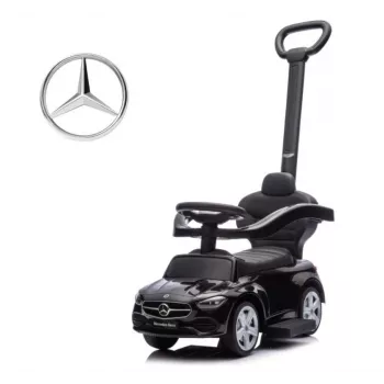 Ride-on push car milly mally Mercedes C-Class Black, model 6107