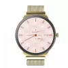Smartwatch Garett Verona 2 Gold Mesh with Bluetooth and Heart Rate Monitor