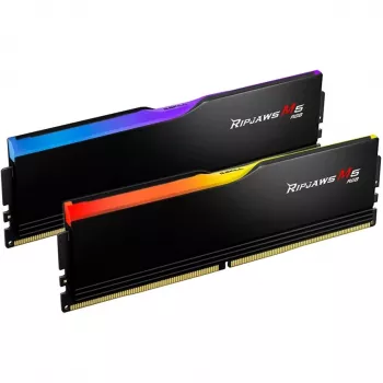DIMM 48 GB DDR5-6000 (2x 24 GB) Dual-Kit, Memory black, F5-6000J3036F24GX2-RM5RK, Ripjaws M5 RGB, INTEL XMP