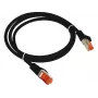 AVIZIO KKS6CZA1.0 networking cable Black 1 m Cat6 F/UTP (FTP)