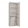 Bathroom Cabinet Nel DD 1K Basket Casmere Colour Long Doors