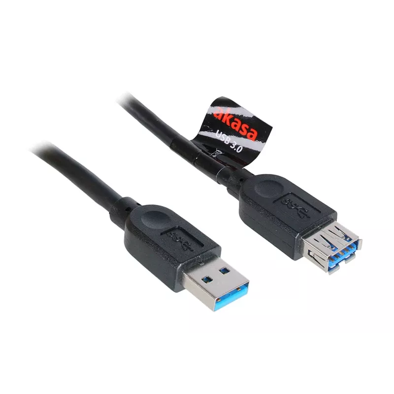 USB 3.0 Cable Akasa AK-CBUB02-15BK 1.5m Black