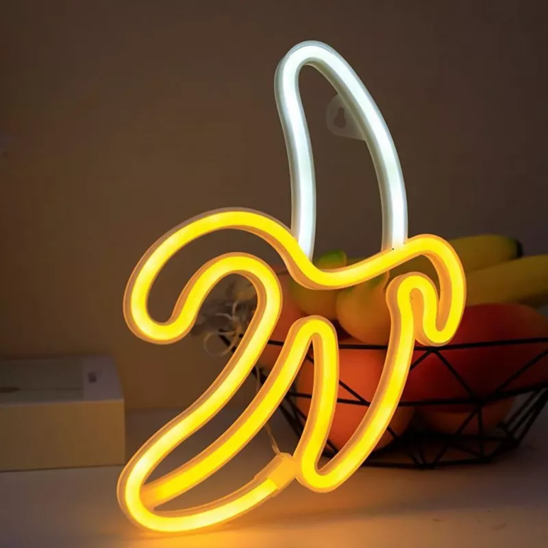 Decorative Neon Light MANTA SNL01WHT — bright colorful design, wall-mounted accent lighting