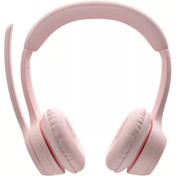 Logitech 981-001412 headphones/headset Wireless headband Office/Call center Bluetooth Rose