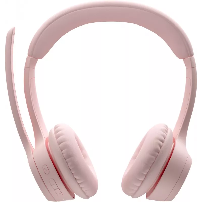 Logitech 981-001412 headphones/headset Wireless headband Office/Call center Bluetooth Rose