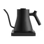 Electric kettle FELLOW 1L 1200W Matte Black — 0.9 L tank, adjustable 40–100°C, stainless steel filter and housing