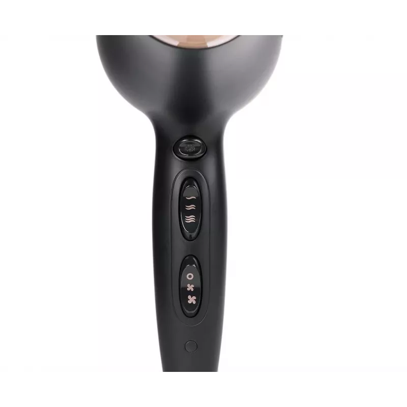 Hair Dryer Tristar HD-2451 2000 W Black Transparent