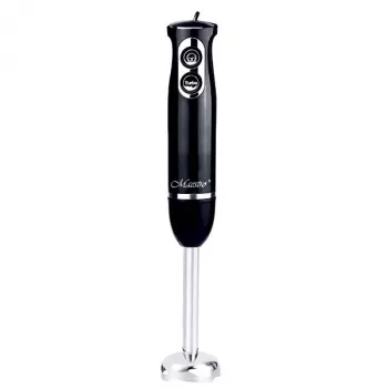 Cooking blender Maestro MR-511 — 500 W, 2 speeds, pulse, turbo, removable 900 ml bowl, stainless steel blade, black