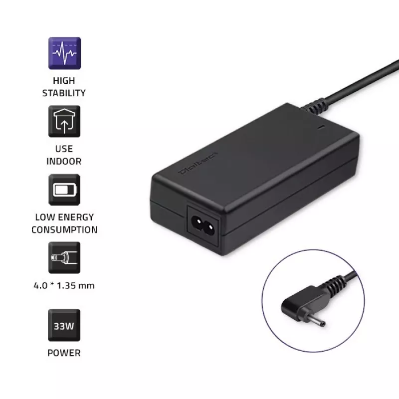 Power supply for ASUS 33W | 19V | 1.75 | 4.0 * 1.35 | + Power cable