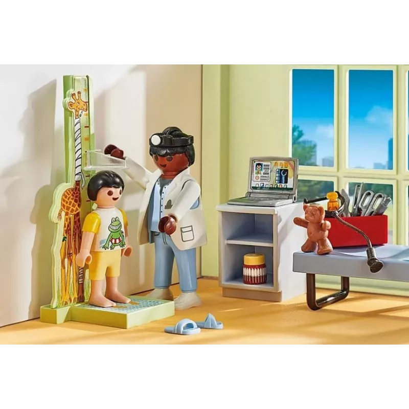 Figures set Action Heroes 71619 Pediatrician with teddy bear