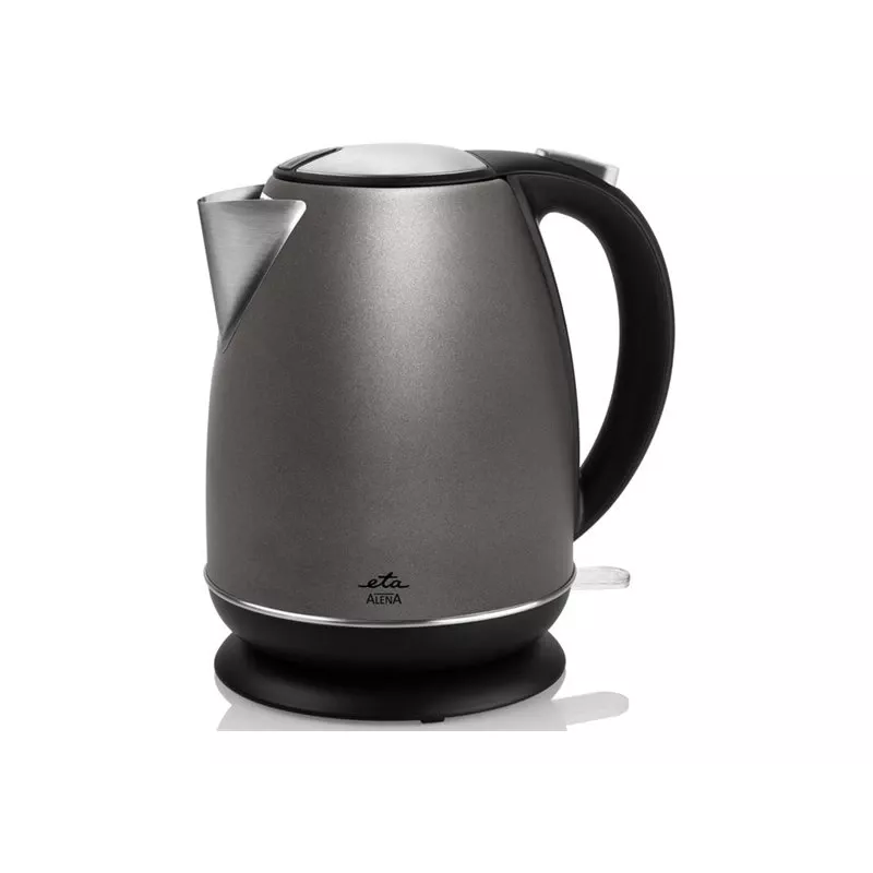 Electric kettle ETA Alena 1.7 L 2200 W stainless steel, 360° base, anthracite