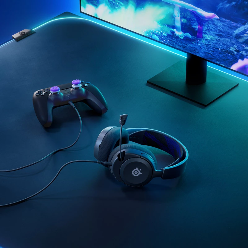Steelseries Arctis Nova 1P Headset Wired headband Gaming Black