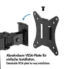 Monitor mount 17-32, 9 kg max., black
