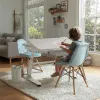 Ergo Office children ergonomic height adjustable desk, grey, max 100kg, ER-417 2cz
