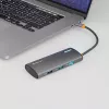 USB-C hub Tellur TLL321061 with PD 3.0 100W, HDMI output and 3× USB 3.0 ports