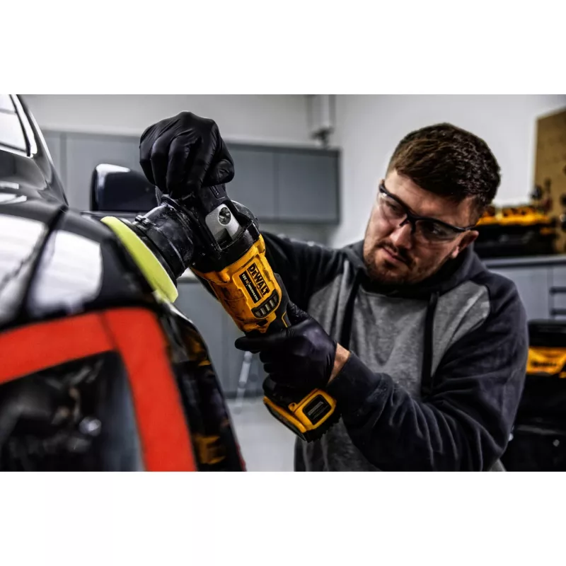 DeWalt DCM848N-XJ 18V cordless random orbital polisher, 125 mm