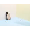 Protective phone case iKins for Apple iPhone 12 / 12 Pro — pink marble design
