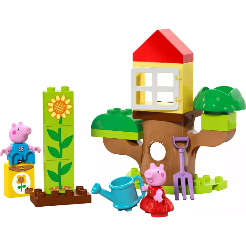 Lego 10431 Duplo Peppa Pig Garden and Tree House Playset
