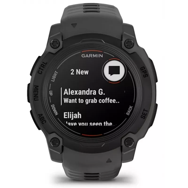 Garmin Instinct E 2.18 cm (0.86) MIP 40 mm Digital 166 x 166 pixels Black GPS (satellite)